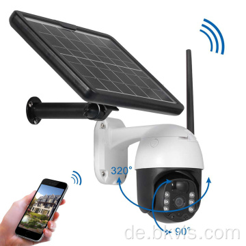 Wasserdichte mobile Steuerung Voice Alarm WiFi CCTV -Überwachungskamera mit 2 Wege Audio